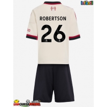 Camisa de Futebol Liverpool Andrew Robertson #26 Equipamento Secundário Infantil 2025-26 Manga Curta (+ Calças curtas)